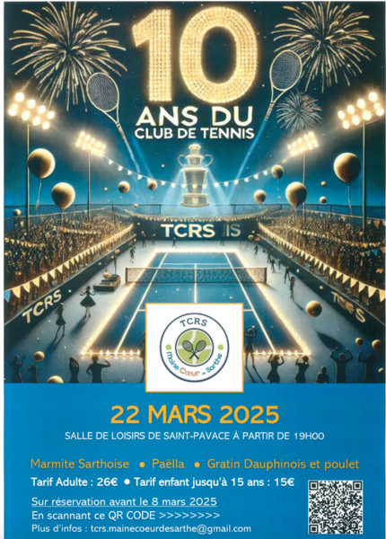 10 ans tcrs