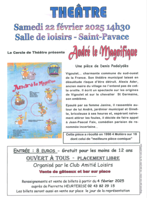 affiche théatre